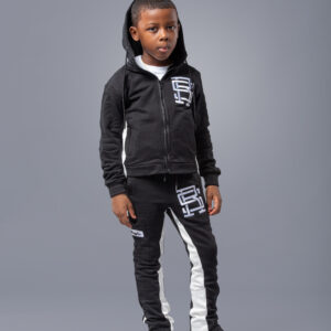 RS New Wave Jogging Suit - Black/White